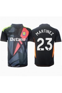 Aston Villa Emiliano Martinez #23 Keeper Fotballdrakt Borte Klær 2024-25 Korte ermer